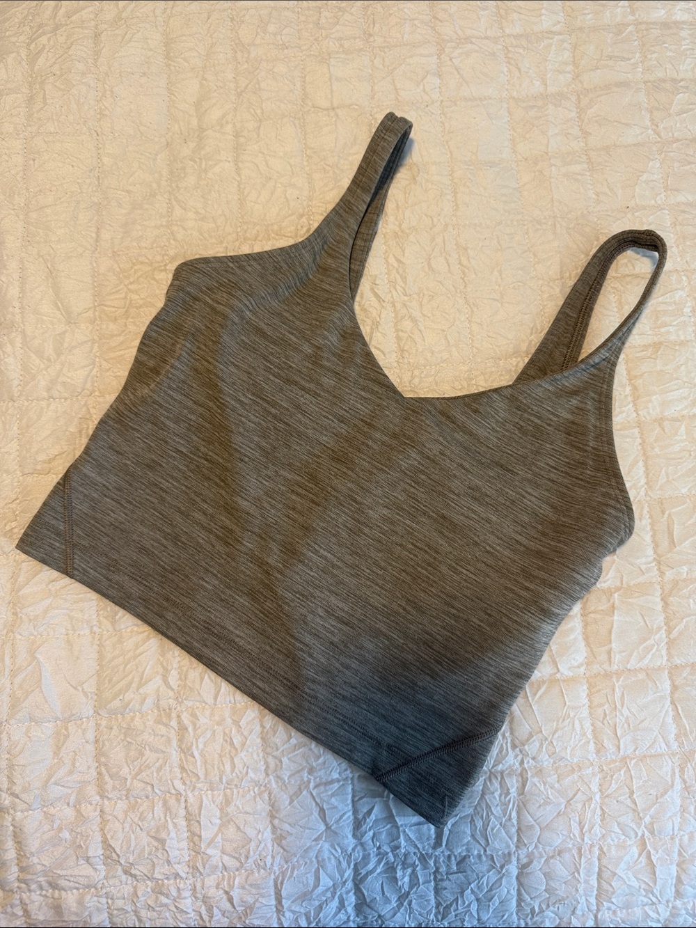 Lululemon - Align Tank - Heathered Rover Grey - Size 4